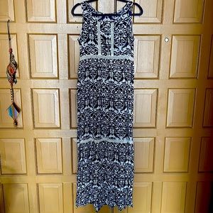 BRAND NEW! Long blue dress, size small.